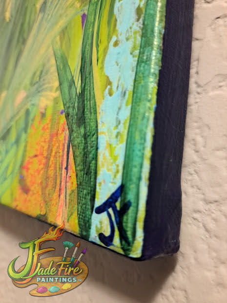 Chaos Flowers-Purple Swirl