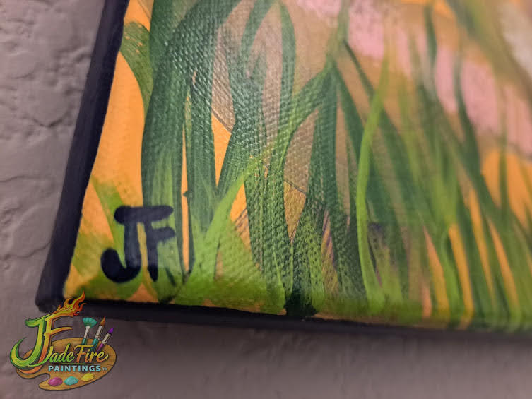 Chaos Flowers-Dark Blue Swirl