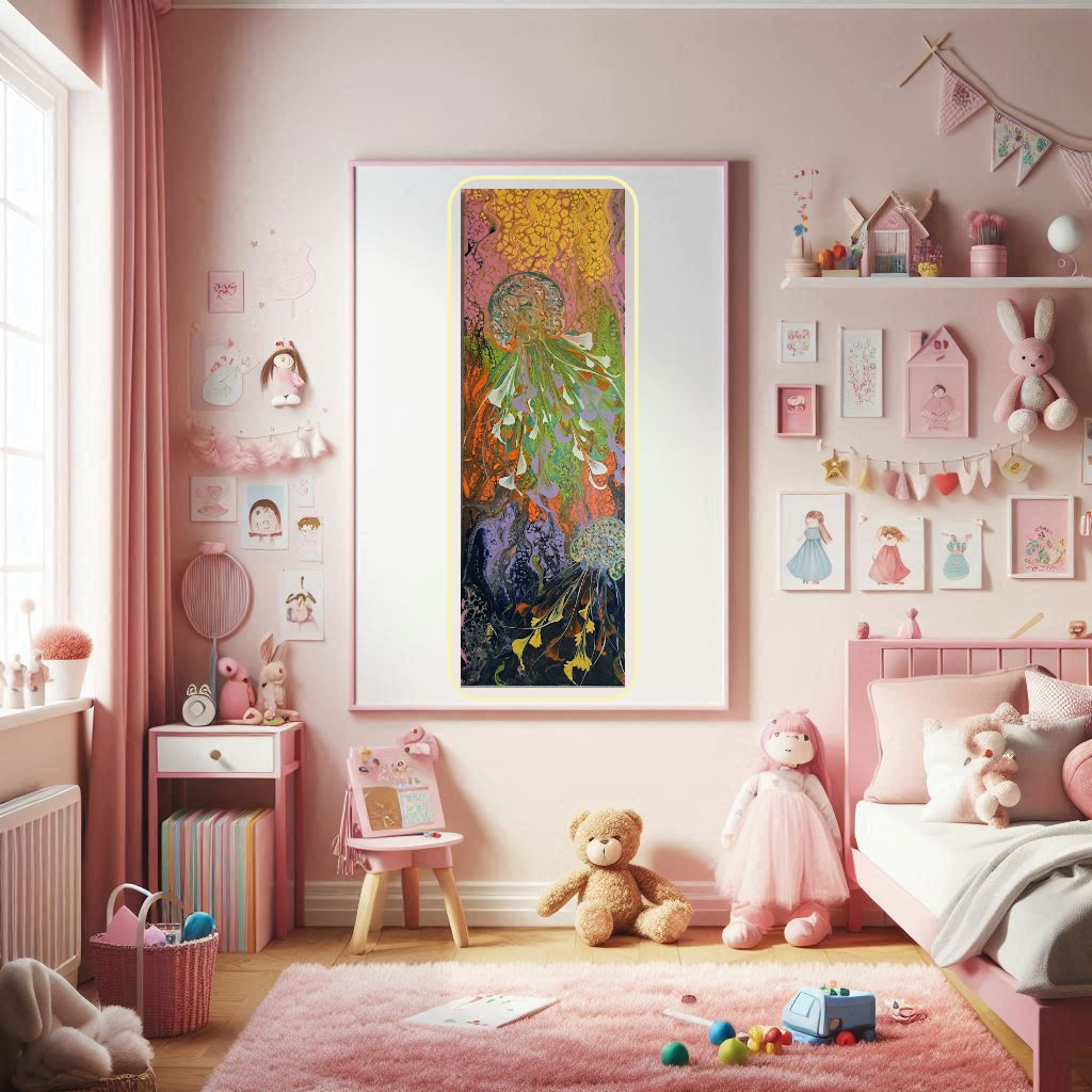 Gold Studded Jellyfish