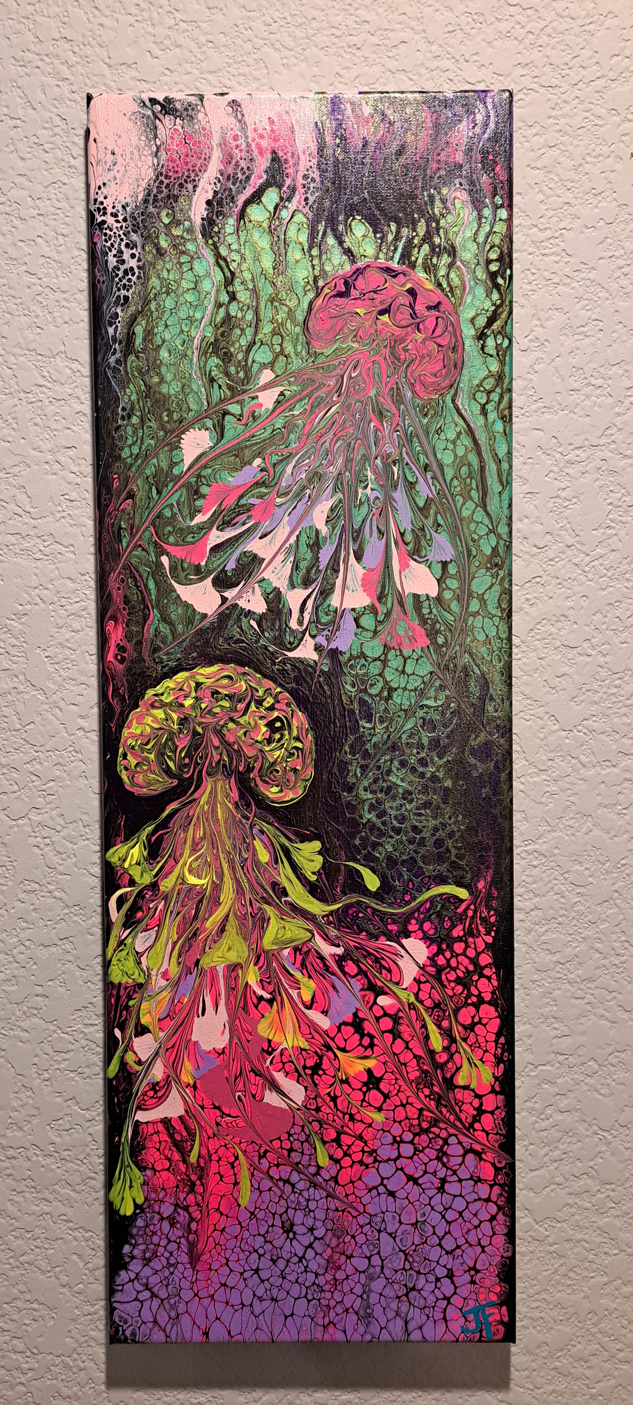 Pink and Purple Jellyfish