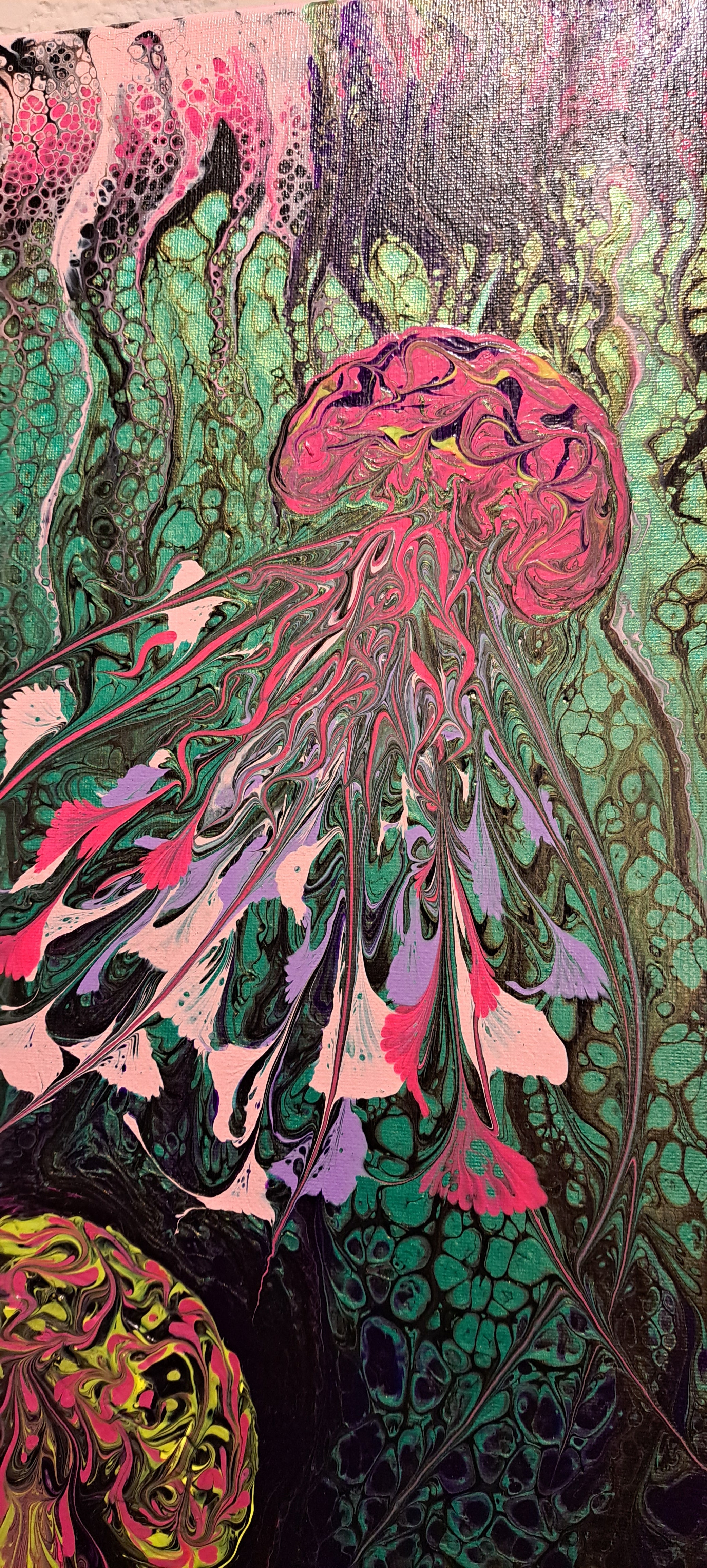 Pink and Purple Jellyfish