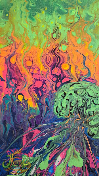Neon Jellyfish