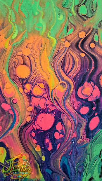 Neon Jellyfish