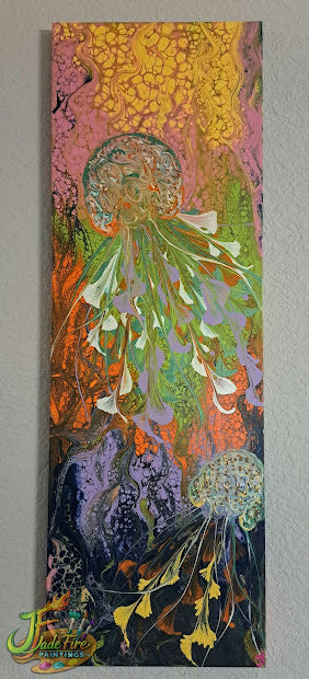 Gold Studded Jellyfish