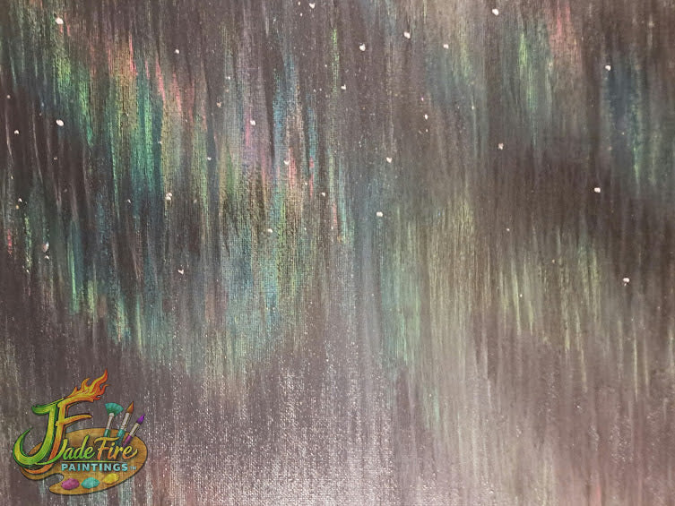 Mountain Range Aurora