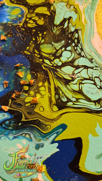 Green and Yellow Dragon